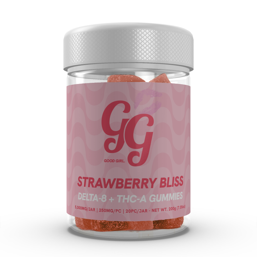 250MG Gummies - Strawberry Bliss