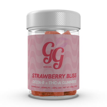 250MG Gummies - Strawberry Bliss